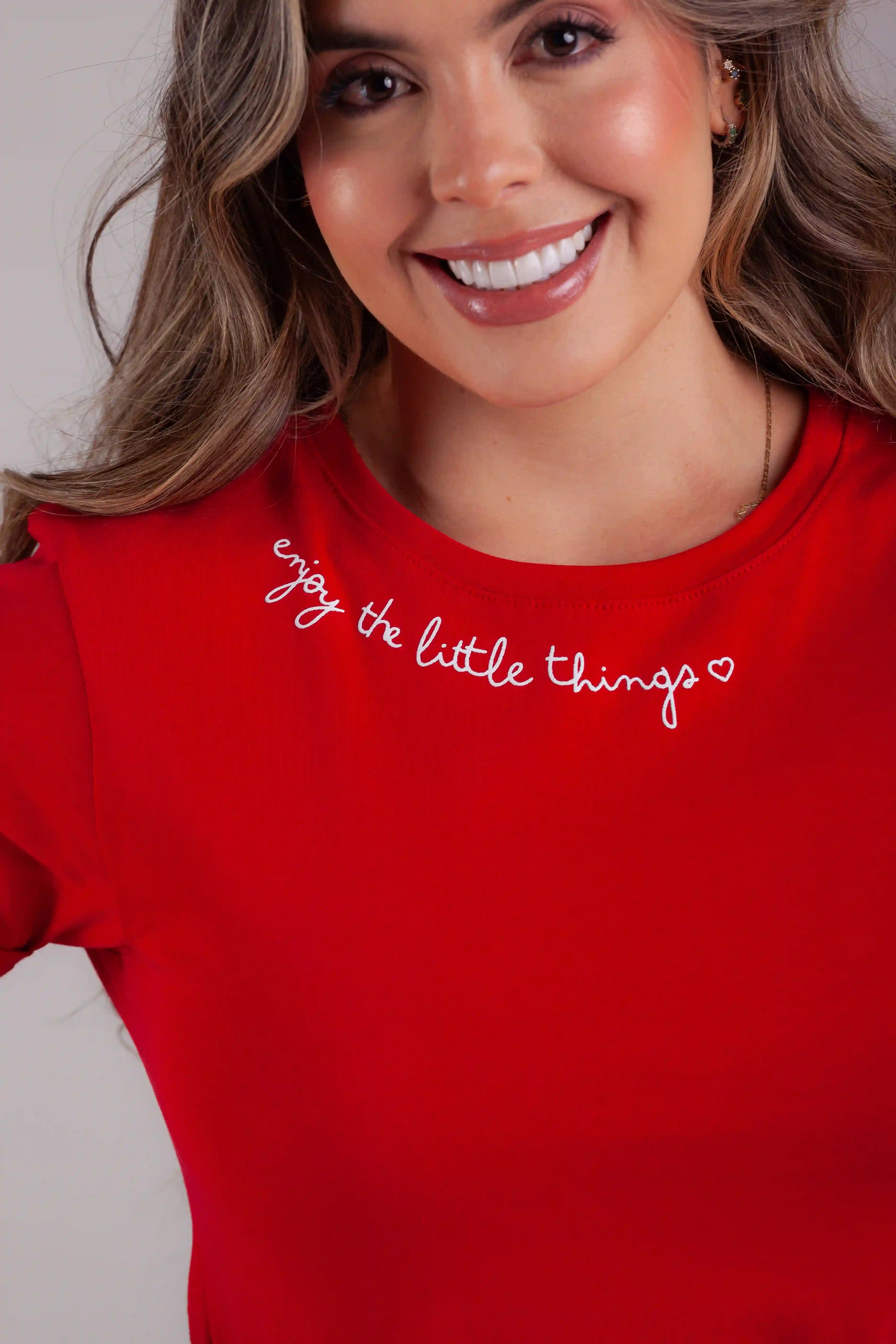 CAMISETA ENJOY THE LITTLE THINGS