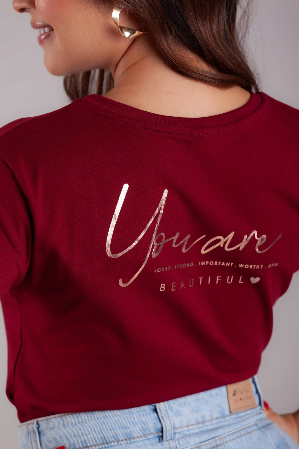 CAMISETA YOU ARE BEAUTIFUL