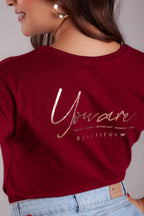 CAMISETA YOU ARE BEAUTIFUL