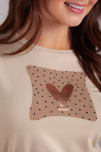 CAMISETA CORAZÓN FOIL