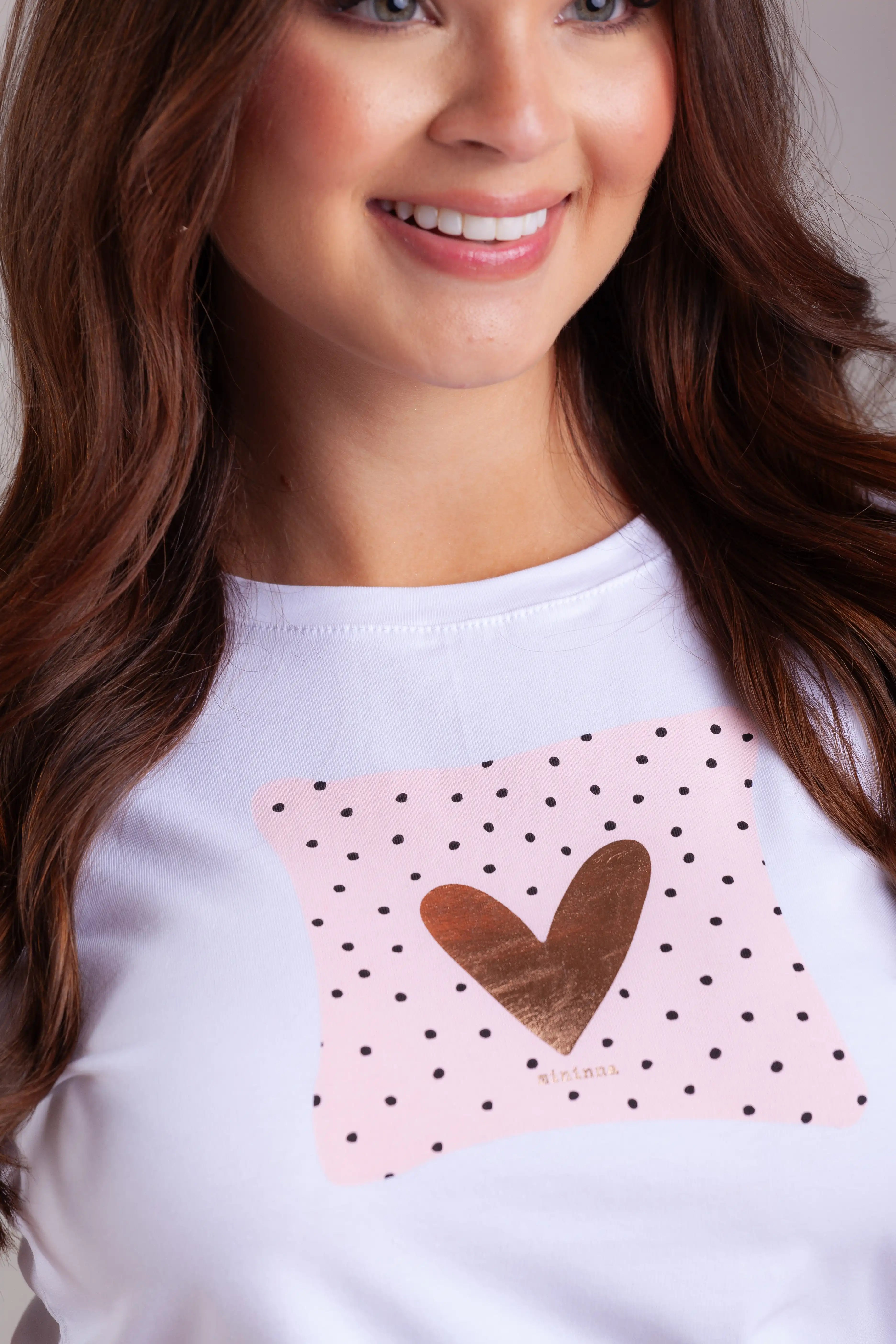 CAMISETA CORAZÓN FOIL